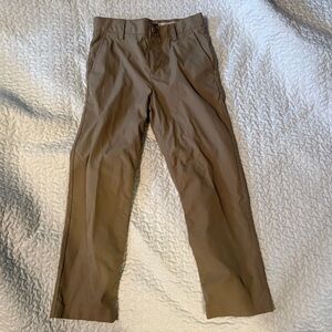 Lands' End Big Boy's Khaki Hybrid Chinos